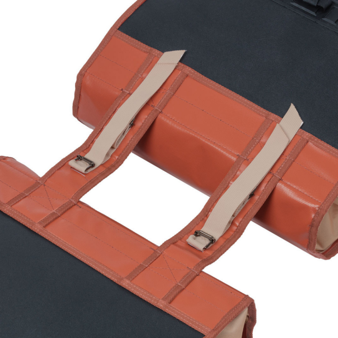 Sacoches arrieres Basil Urban pour vélo, fermeture boucle - Velonline