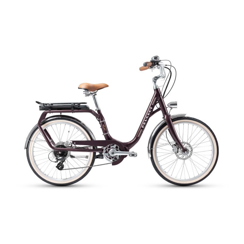 VTC électrique Peugeot - Peugeot - ELC01 26 pouces central | Velonline