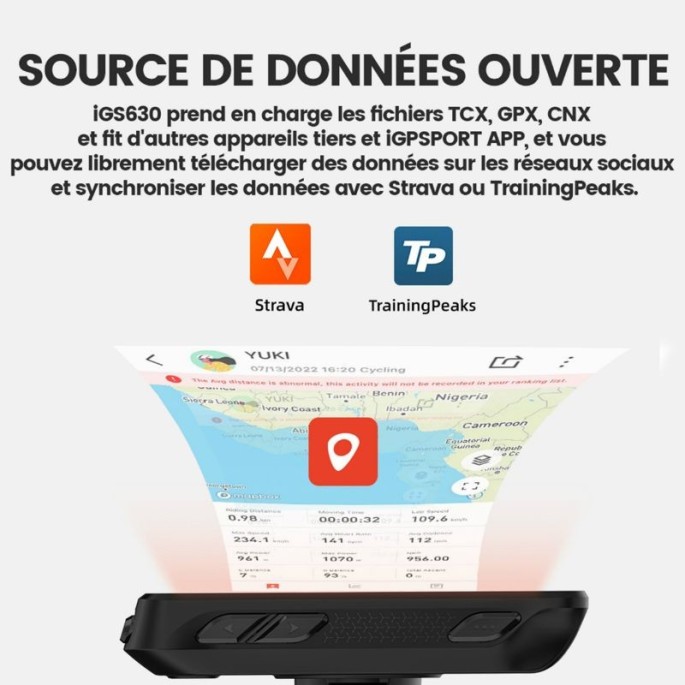 Compteur IGPSPORT igs620 / velonline