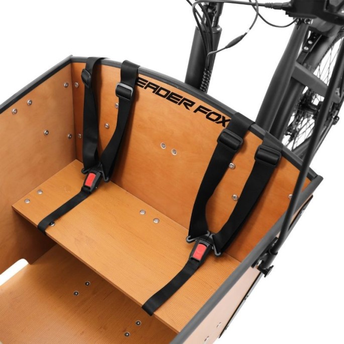 Biporteur Electrique - Leader fox Velo -E-BIKE FAMILY ONE