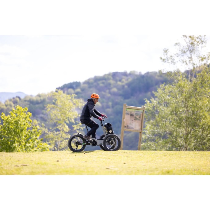 Tricycle électrique FST Evo Fat - full suspensions