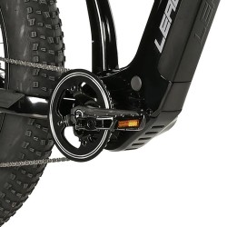 Fat bike electrique Leader Fox Braga : 130 km d'autonomie