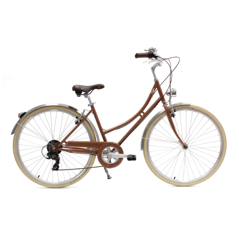 Vélo de ville femme Arcade Coffee S6 Mixte