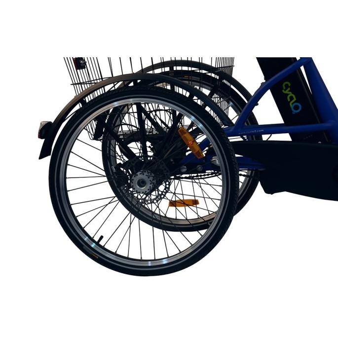 Tricycle électrique adulte Cyclo2 comfort 26 + / Velonline