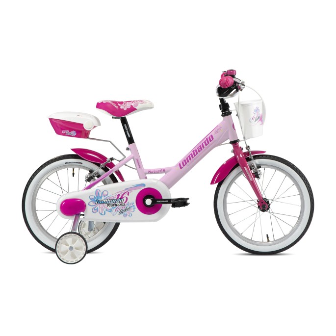 Vélo fille Lombardo MARIPOSA 16 pouces