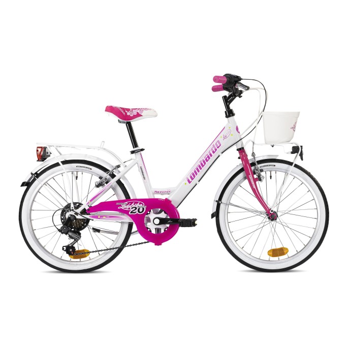 Vélo fille 20 pouces Lombardo Mariposa