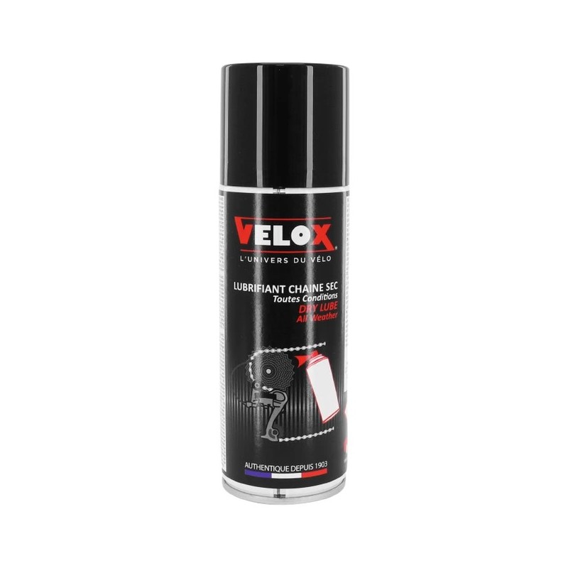 LUBRIFIANT VELO CHAINE VELOX DRY LUBE CONDITIONS SECHES