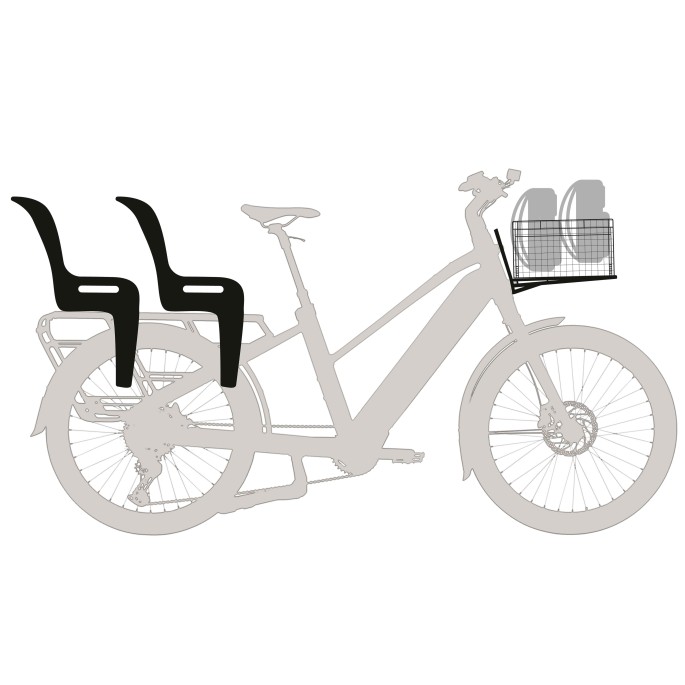 Vélo électrique Longtail Monty V8 rover pro | Velonline