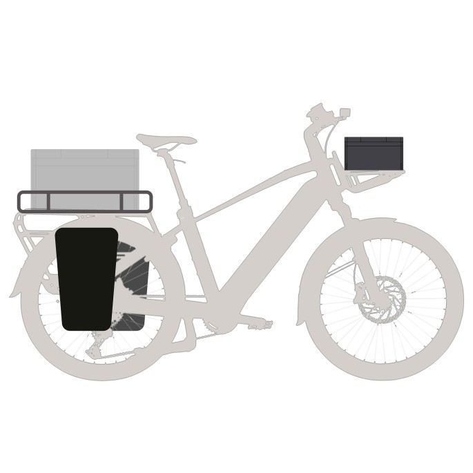 Vélo cargo électrique Monty V6 rover | Velonline