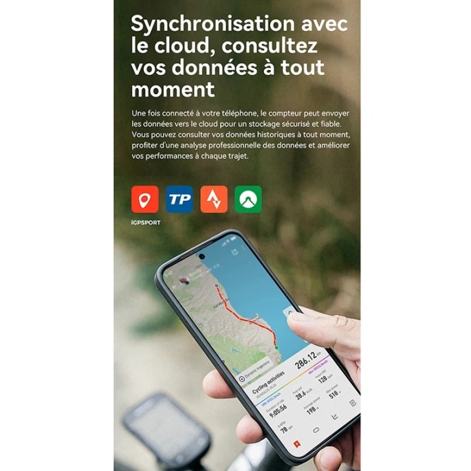 Compteur Gps IGPSPORT BCS200S  / velonline