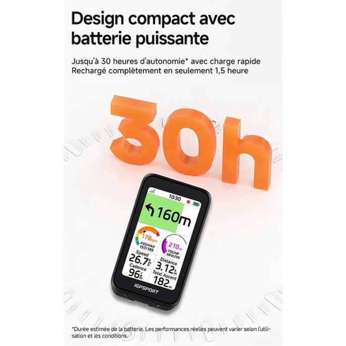 Compteur Gps IGPSPORT BCS100Max  / velonline