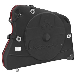 Valise de transport vélo thermoformée avec roulettes