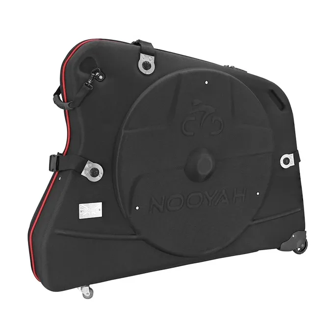 Valise de transport vélo thermoformée avec roulettes