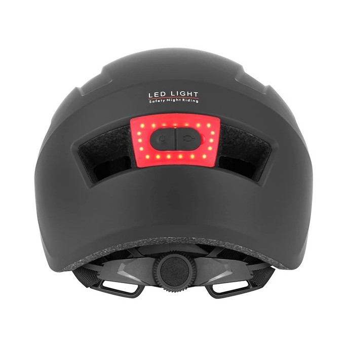 Casque vélo urbain LED avec clignotants et télécommande