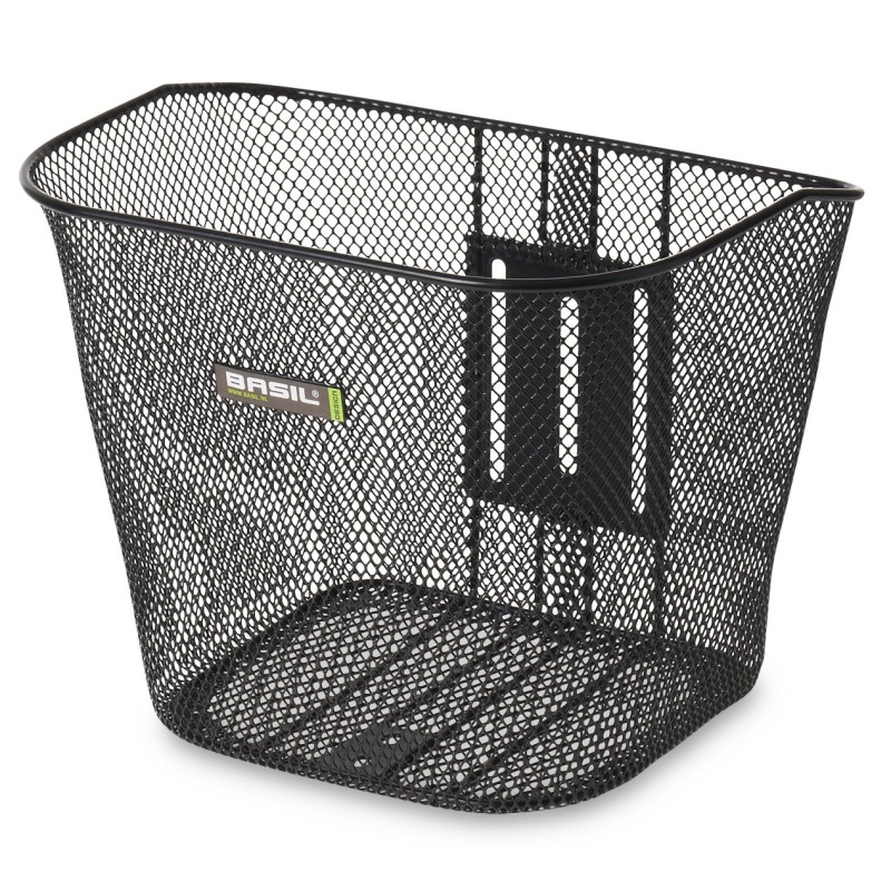 Panier Avant Vélo Basil Bremen Alu 22L - Fixation Potence