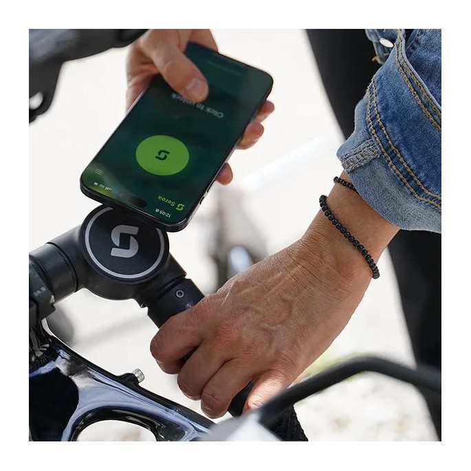 Antivol vélo Serea Swift NFC – Chaîne acier 100 cm**