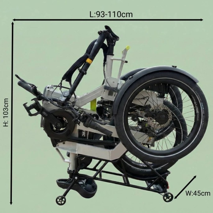 Etnnic Folding Trike 3.0 - Tricycle Pliant Électrique | Velonline